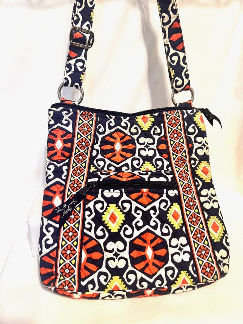 Vera Bradley Retired Sun Valley Quilted Crossbody/Hipster Adjustable Strap Purse